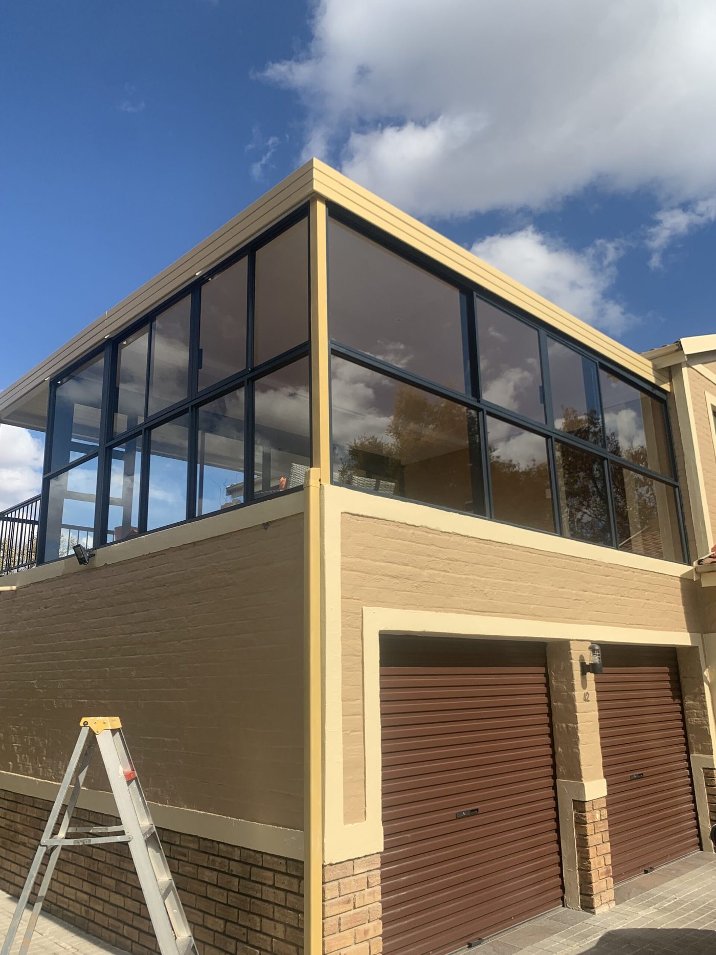 Fixed panel installation